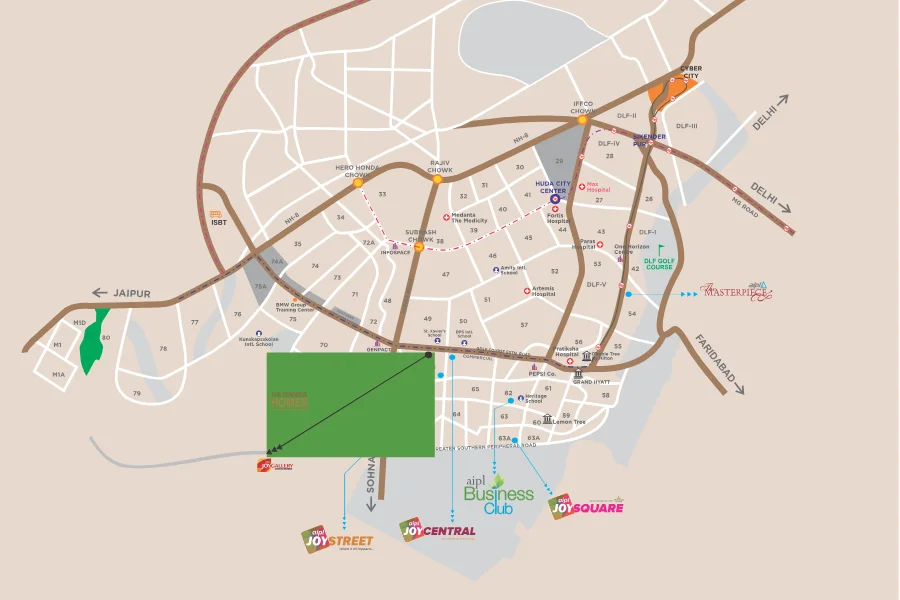 AIPL Statement Location Map